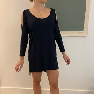 Club Monaco Cold Shoulder Dress